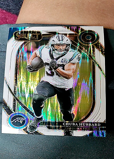 2024 Panini Select #238 Chuba Hubbard — front
