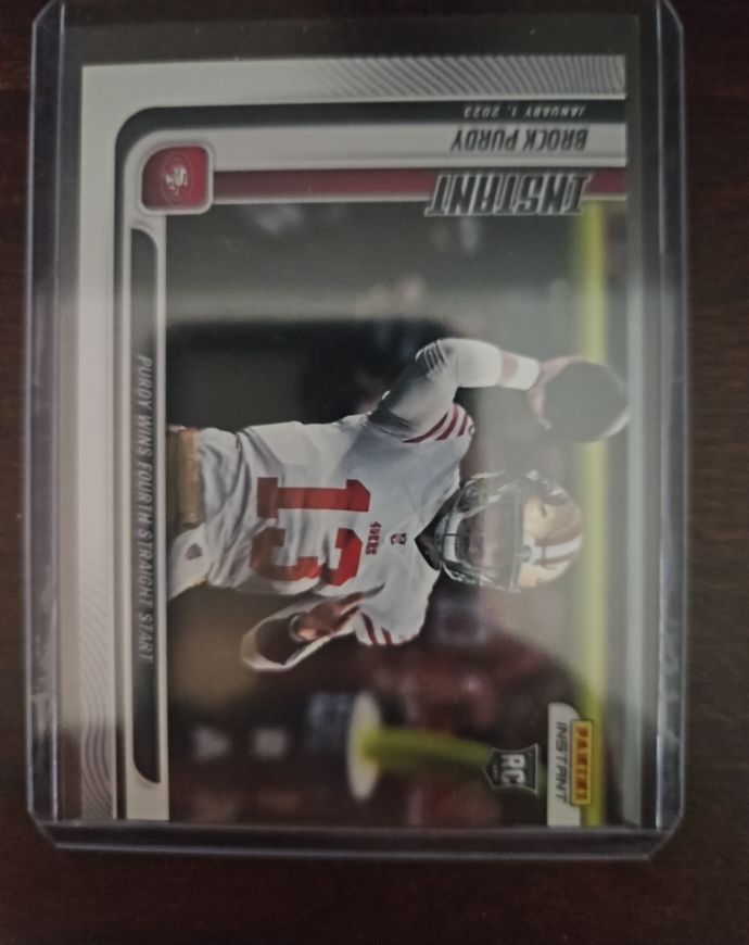 2022 Panini Instant #174 Brock Purdy — front