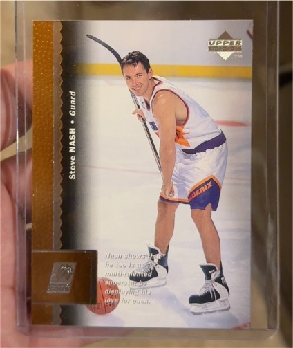 1996-97 Upper Deck #280 Steve Nash Rookie Card — front