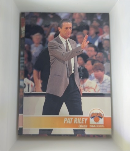 1994-95 Hoops #289 Pat Riley — front