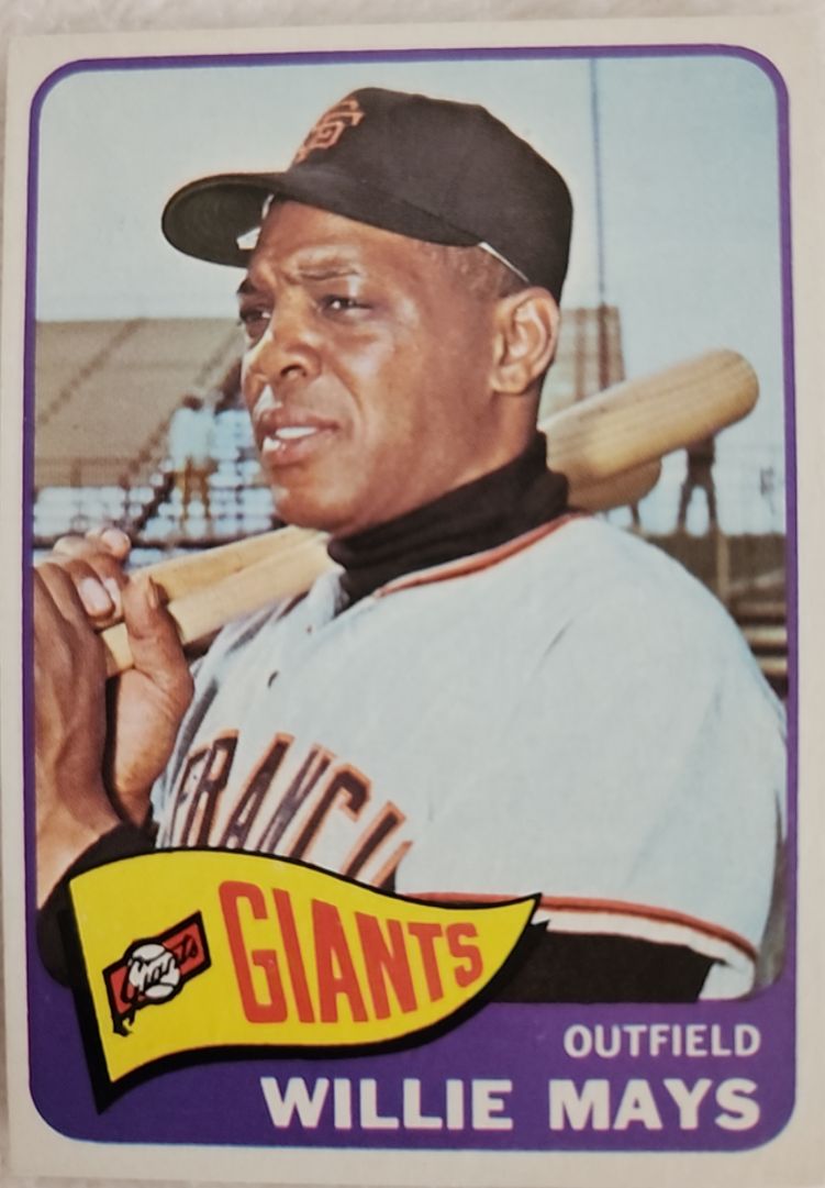 1965 Topps #250 Willie Mays — front