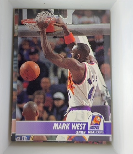 1994-95 NBA Hoops #173 Mark West — front