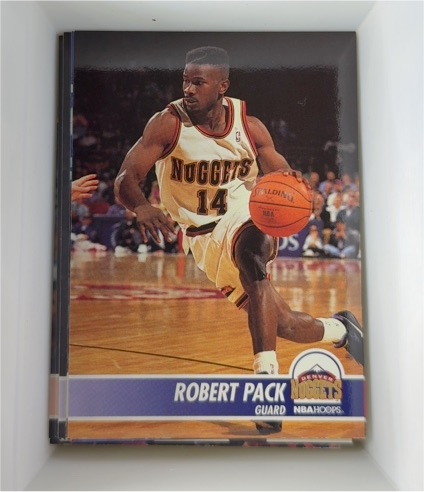 1994 NBA Hoops #51 Robert Pack — front