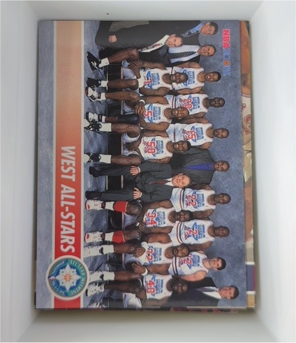 1994-95 Hoops #251 West All-Stars — front
