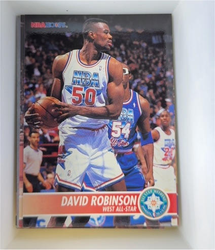 1994-95 NBA Hoops #248 David Robinson — front