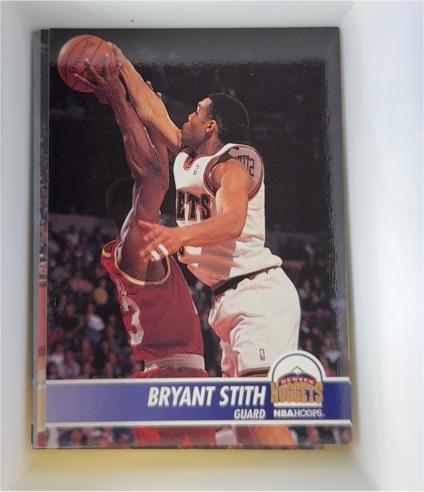 1994-95 NBA Hoops #48 Bryant Stith — front