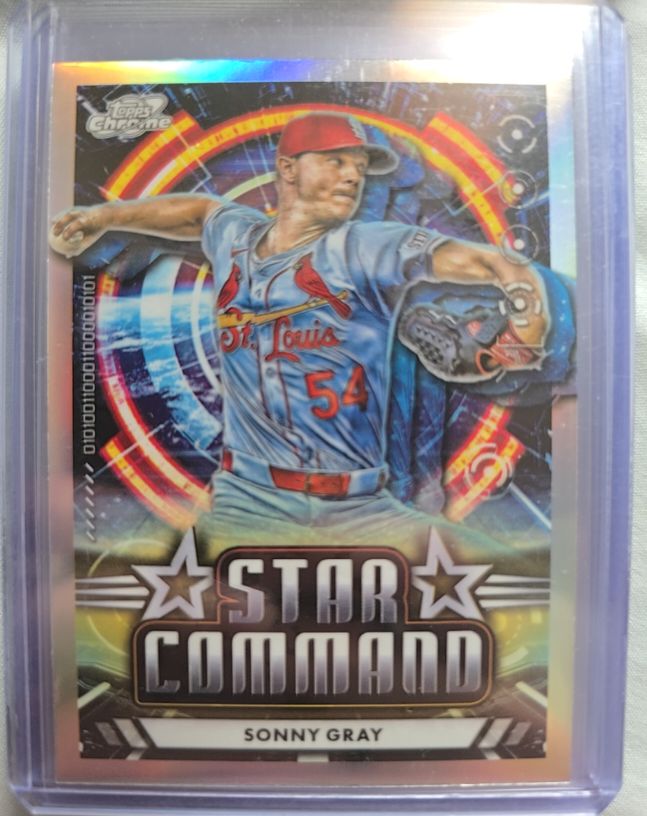 2024 Topps Chrome Cosmic #SC-12 Sonny Gray Star Command — front
