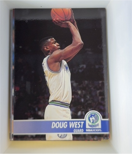 1994-95 Hoops #128 Doug West — front
