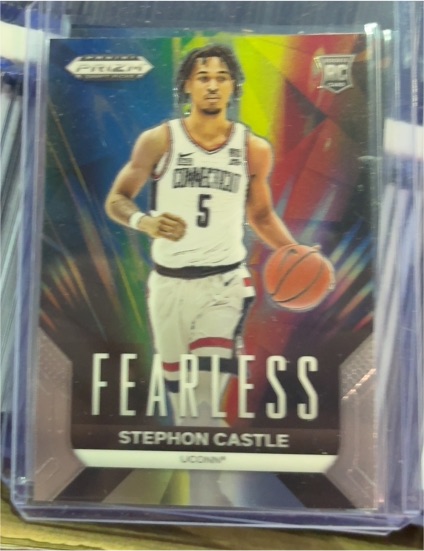 2024 Panini Prizm Draft Picks #25 Stephon Castle Fearless — front