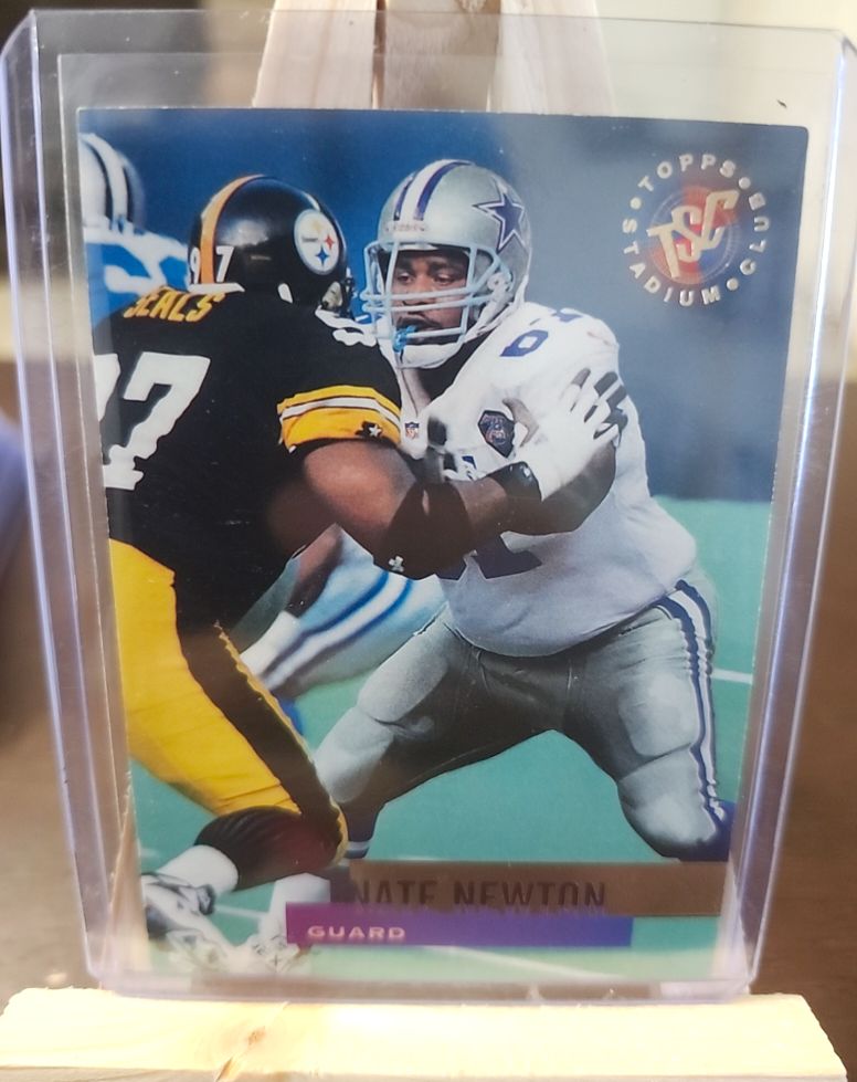 1993 Topps Stadium Club #8 Nate Newton — front