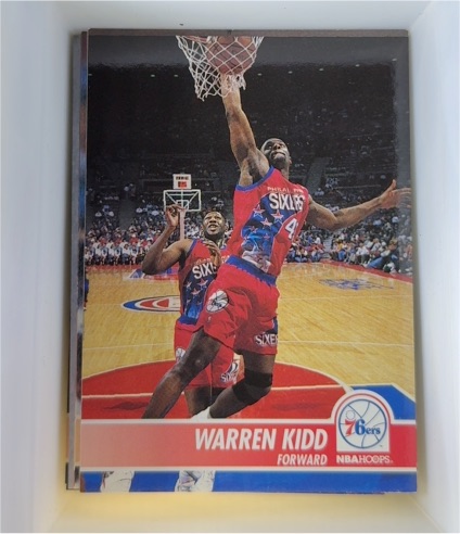 1994 NBA Hoops #387 Warren Kidd — front