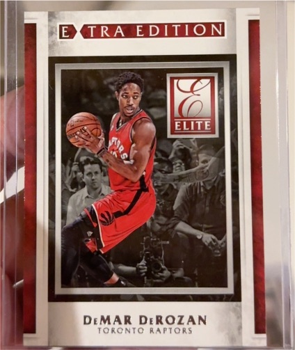 2015-16 Panini Donruss Elite Extra Edition #9 DeMar DeRozan — front