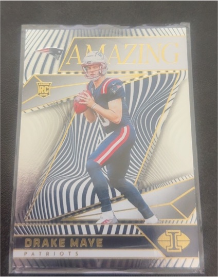 2024 Panini Illusions Amazing #2 Drake Maye — front