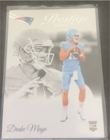 2024 Panini Prestige #304 Drake Maye — front