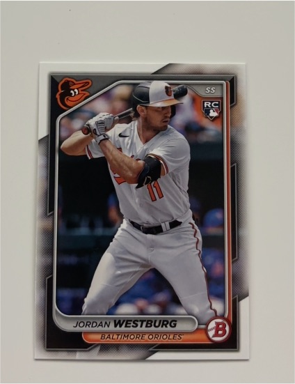 2024 Bowman #42 Jordan Westburg — front