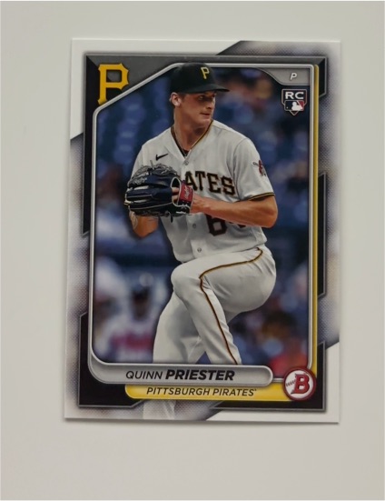 2024 Bowman #67 Quinn Priester — front