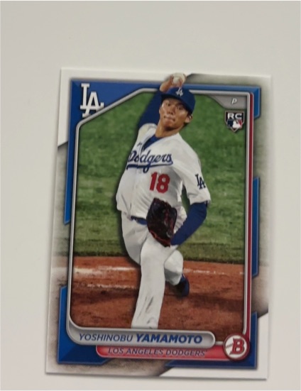 2024 Bowman #36 Yoshinobu Yamamoto — front