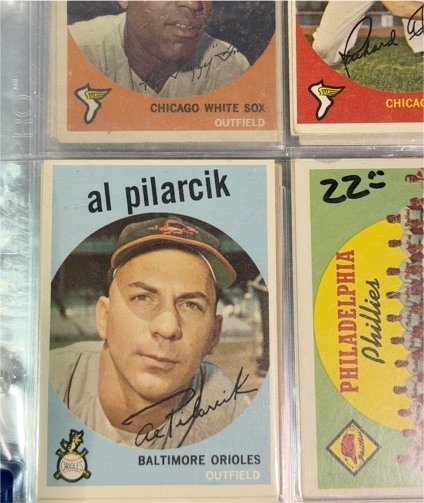 1959 Topps #259 Al Pilarcik — front