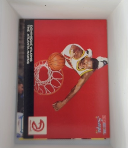 1993-94 Hoops Scoops #HS1 Dominique Wilkins — front