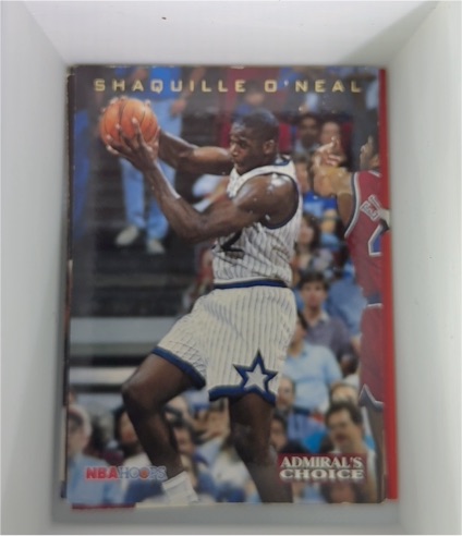 1993-94 NBA Hoops Admiral's Choice #AC4 Shaquille O'Neal — front
