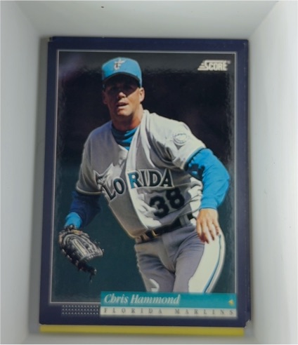 1994 Score #124 Chris Hammond — front