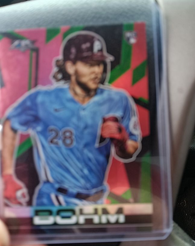2021 Topps Fire #73 Alec Bohm — front