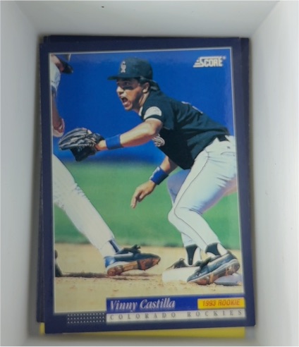 1994 Score #305 Vinny Castilla — front