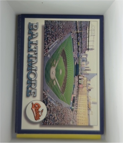 1994 Score #317 Baltimore Orioles — front