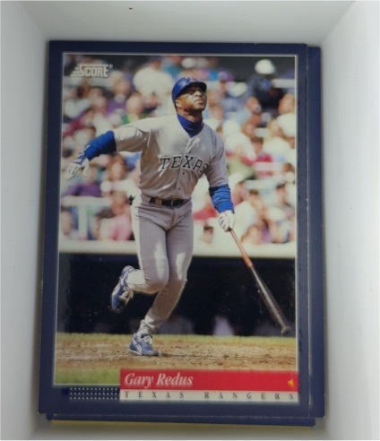 1994 Score #191 Gary Redus — front