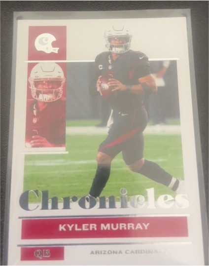 2021 Panini Chronicles #1 Kyler Murray — front