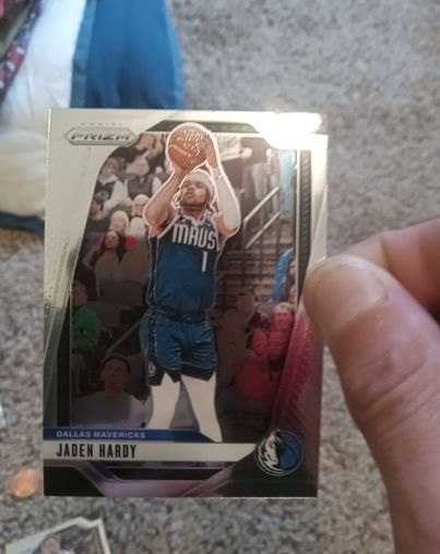 2024-25 Panini Prizm #128 Jaden Hardy — front