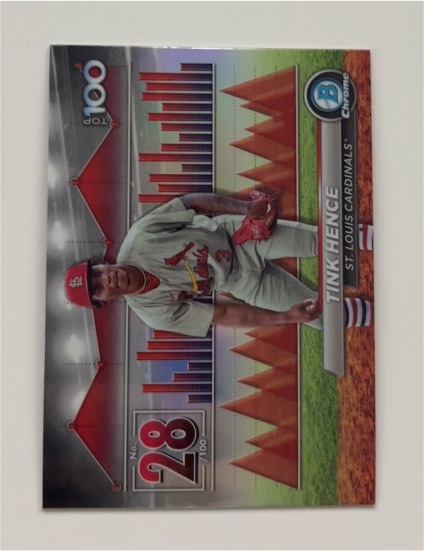 2024 Bowman Chrome #BTP-28 Tink Hence — front