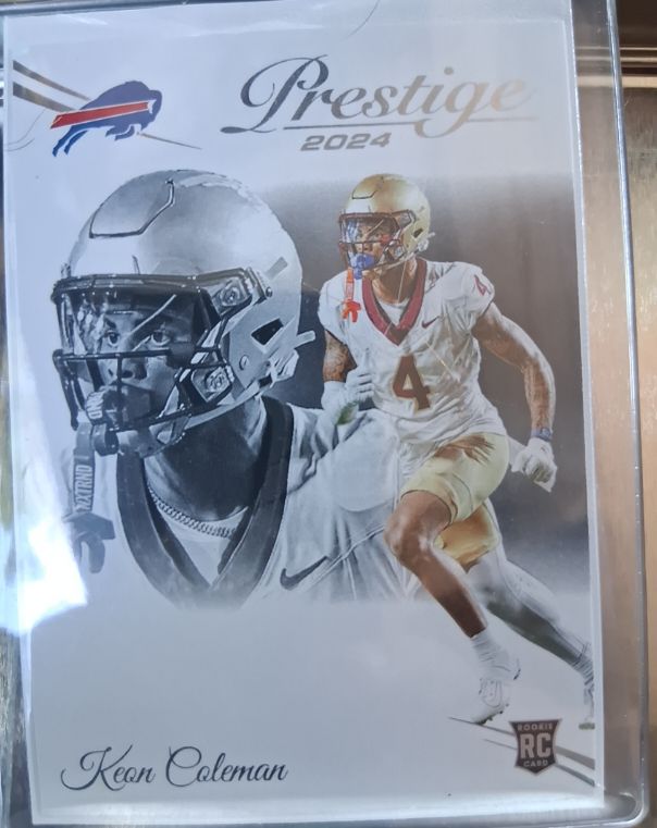 2024 Panini Prestige #339 Keon Coleman — front