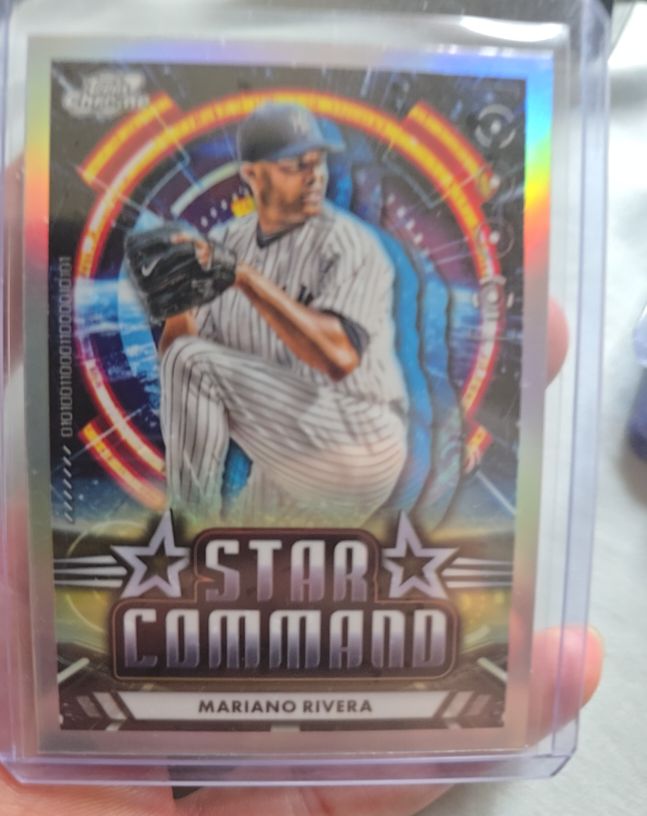 2024 Topps Chrome Cosmic #SC-24 Mariano Rivera Star Command — front