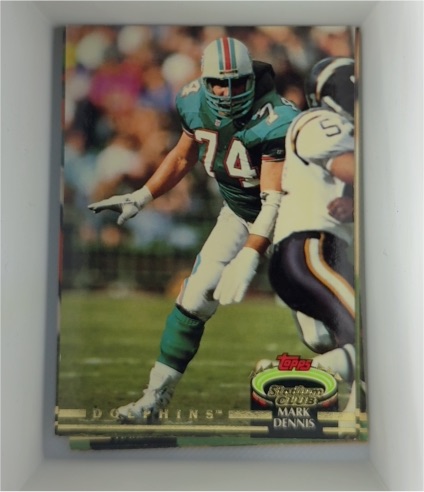 1992 Topps Stadium Club #362 Mark Dennis — front