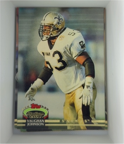 1992 Topps Stadium Club #347 Vaughan Johnson — front