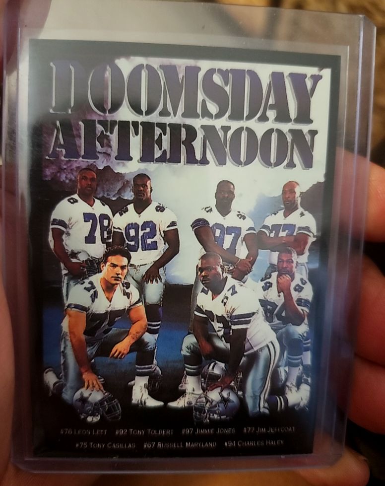 1993 SkyBox Premium #CB1 Dallas Cowboys Doomsday Afternoon — front