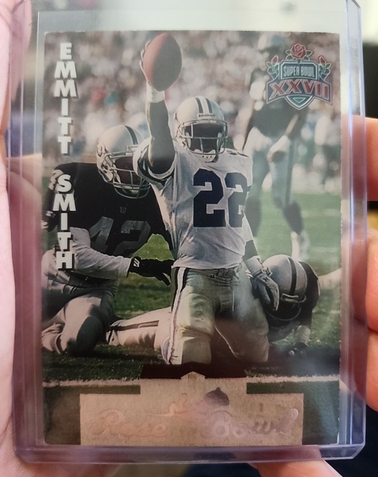 1993 Heads & Tails SB XXVII #SB19 Emmitt Smith — front