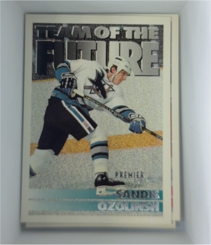 1994-95 O-Pee-Chee Premier #239 Sandis Ozolinsh — front