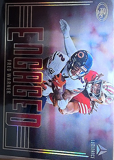 2021 Panini Luminance Engaged #ED-FW Fred Warner — front
