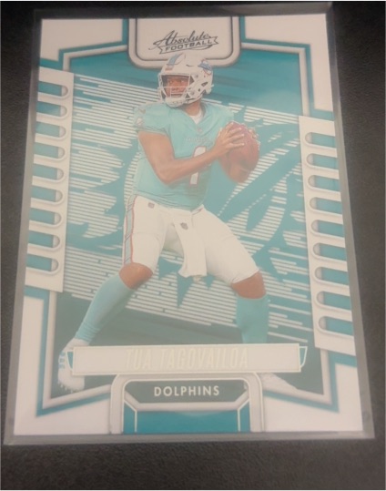 2023 Panini Absolute Football #15 Tua Tagovailoa — front