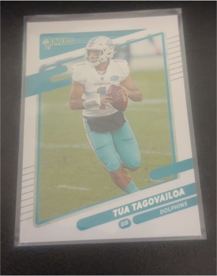 2021 Panini Donruss #61 Tua Tagovailoa — front