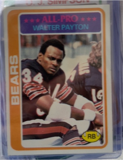 1978 Topps #200 Walter Payton — front
