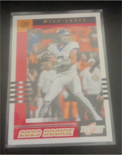 2023 Panini Score #3 Will Levis Rookie — front