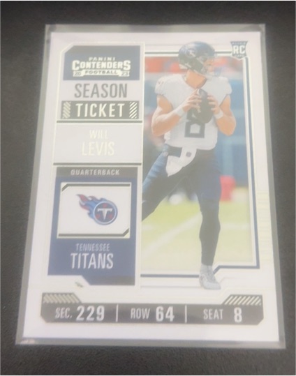 2023 Panini Contenders Season Ticket #97 Will Levis — front