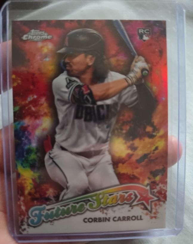 2023 Topps Chrome Update #FSU-10 Corbin Carroll Future Stars Rookie RC — front