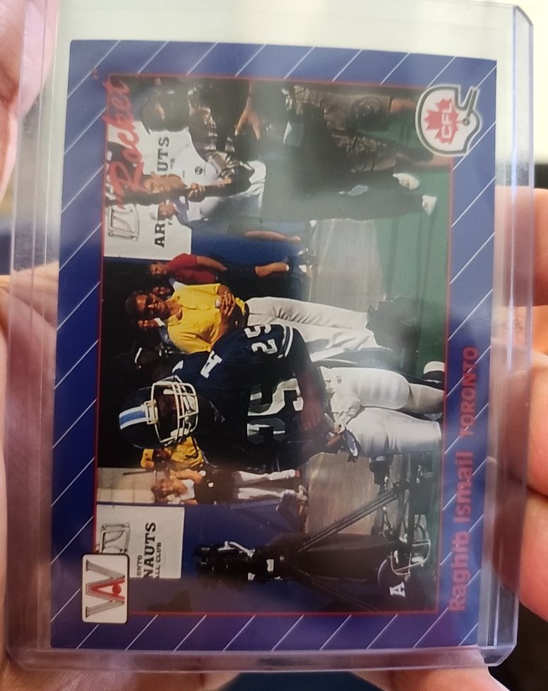 1991 All World CFL #101 Raghib Ismail — front