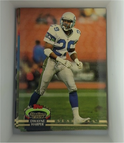 1992 Topps Stadium Club #132 Dwayne Harper — front
