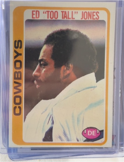 1978 Topps #429 Ed "Too Tall" Jones Dallas Cowboys — front
