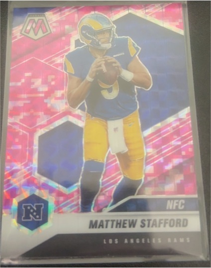 2021 Panini Mosaic #205 Matthew Stafford — front
